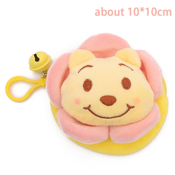 Strawberry Bear Winnie the Pooh Plysjleker Small Pendant Key Ch Pink