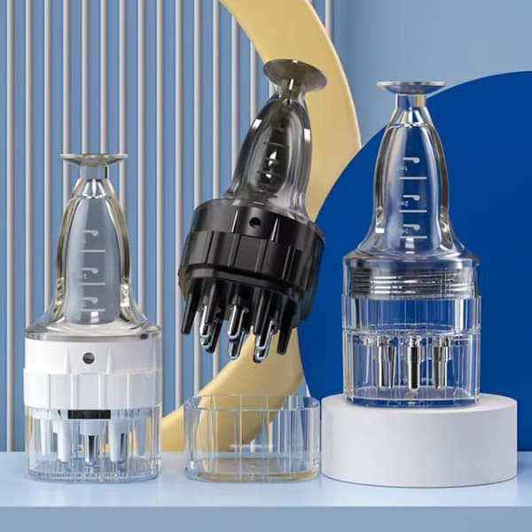 3 ml hårbottenapplikatorkam massager aktuell behandling Ultra Accu A4