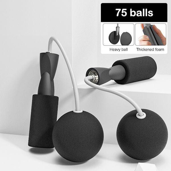 5 farger Wireless JumpRopes Innendørs vektbærende hoppetau peacock blue big ball