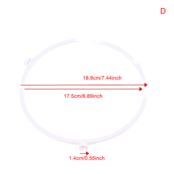 Mikroaaltouunin lasin pyörivä alusta alusta alustan pyörivä rengas D