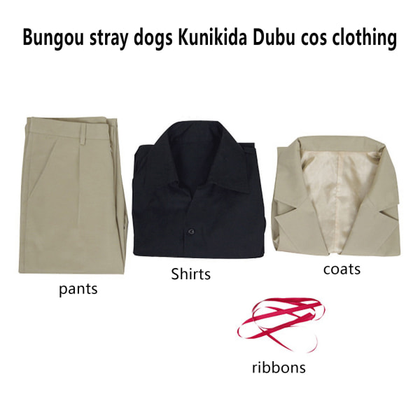 Bungo Stray Dog Kunikida D kostumer Beige L