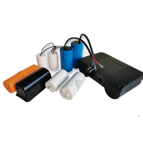 Elektrisk luftkompressor Kondensatorbox Kopplingsbox Motor Enkel