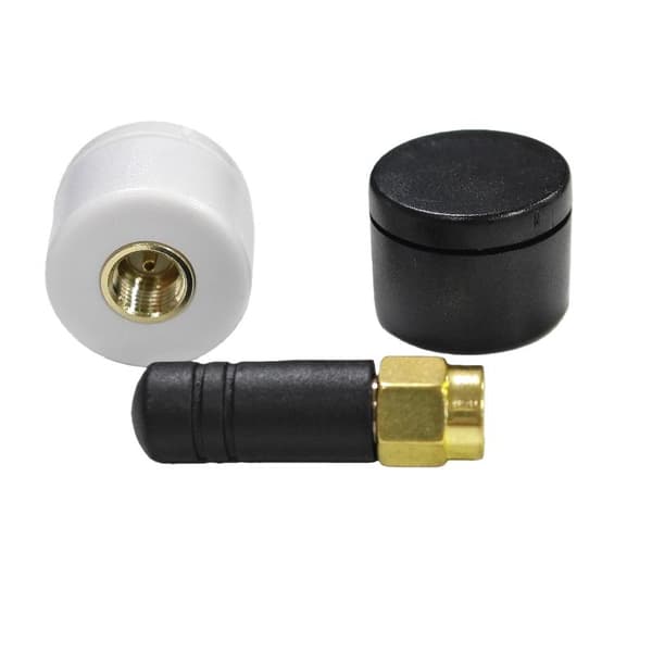 1/2 stk 2.4G Antenne Zigbee Mini Stick Smart Home Bluetooth Rout 433MHZ Black SMA X1
