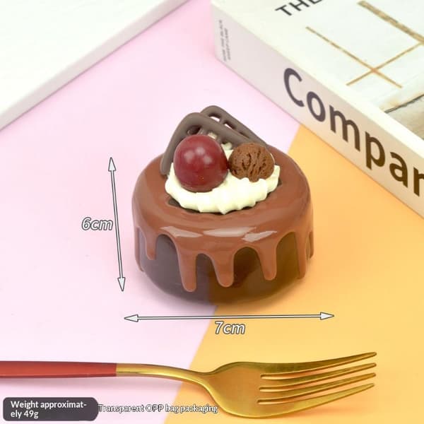 Kunstig Kake Dessert Bryllupsfest Dekorasjon Kakedekorasjon A5