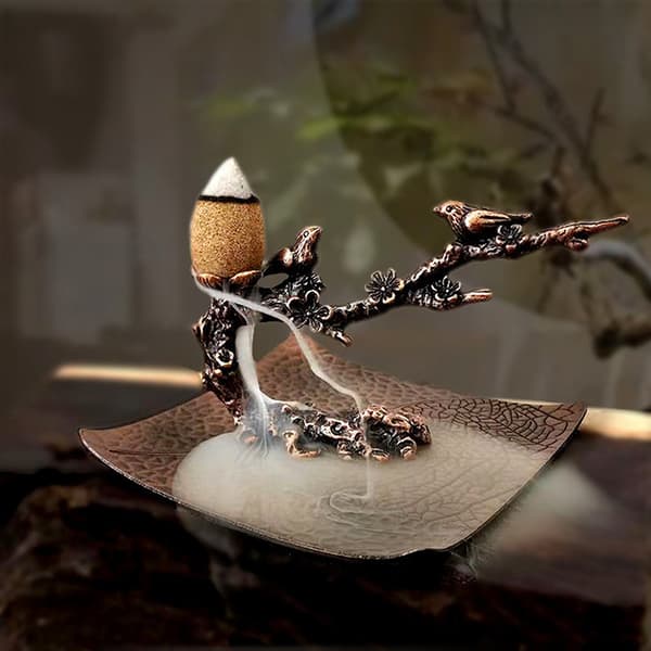 Pieni Cense-uunin koristelu Creative Happy Plum Branch kiinnike A