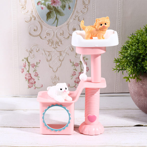 Docka Pet Cat Accessories Dockhus Möbler e Leksaker