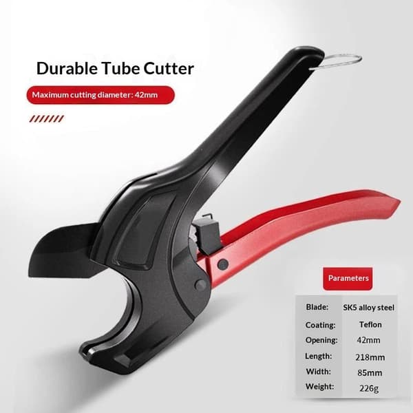 Rørkutter Rørskjærer SK5 Materiale Skrallekutter PVC PU PP PE Fo A1