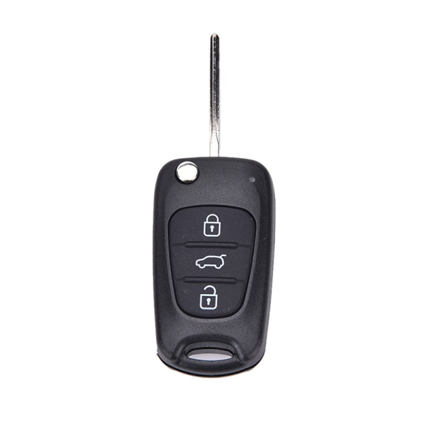 Remote Folding Key Shell Case 3 knapper Fob til Hyundai I20 I30