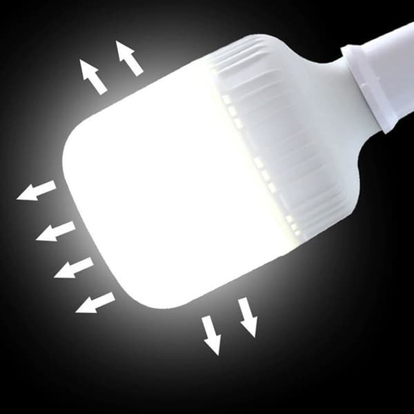 E27 Lampe Justerbart Lys Flexible Bend Mobile Test LED Light S