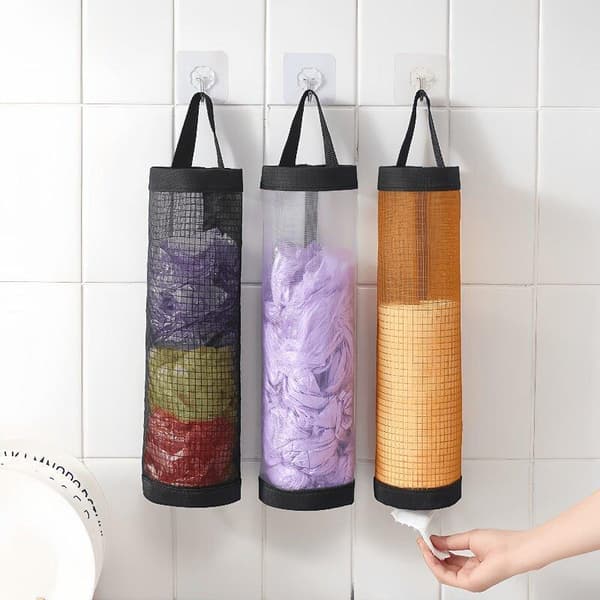 Hengende nettingpose-dispenser Stor kapasitet Enkel tilgang F A2