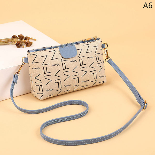 Crossbody tasker til kvinder New Trend Skulder Læder Lille Mønt A6