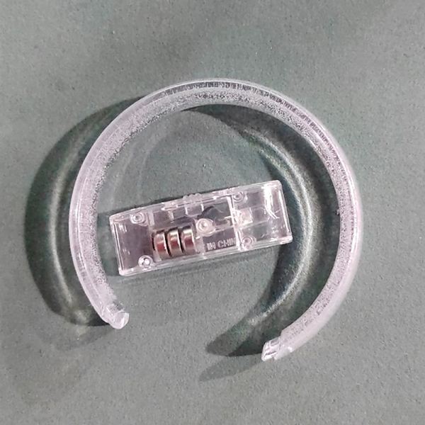 LED lysende armbånd 7 farve lys boble flash armbånd Runni F