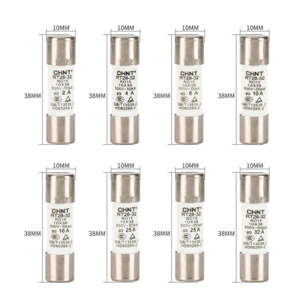 1kpl 500V 10*38MM 2A 4A 6A 10A 12A 16A 25A 32A DC PV aurinkosulake 6A