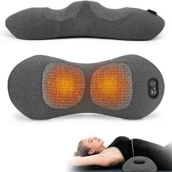 1 set ryggmassager värmevibration för ryggsmärtlindring bråck