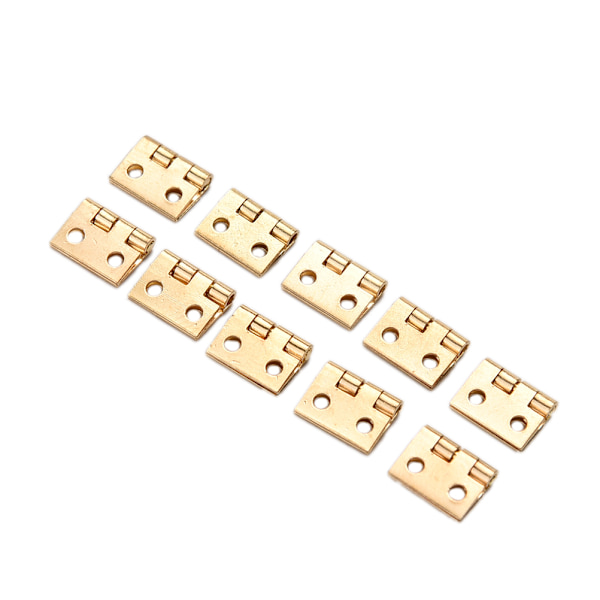 10 kpl Mini pieni metallisarana 1/12 Nukkekodin miniatyyrikaappiin F