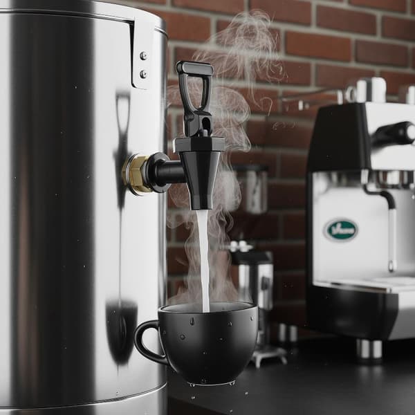 1 st mjölktefat kranbyte ölkran juice dispenser Black