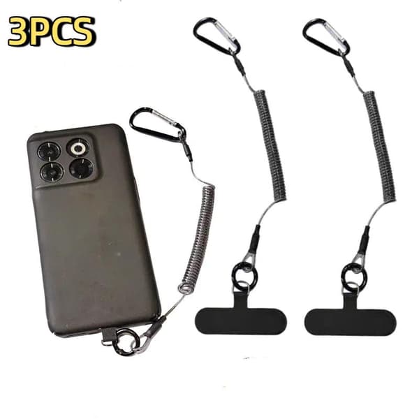 3 st förlorade flexibla telefonrep med patchfjäderkabel säker A1