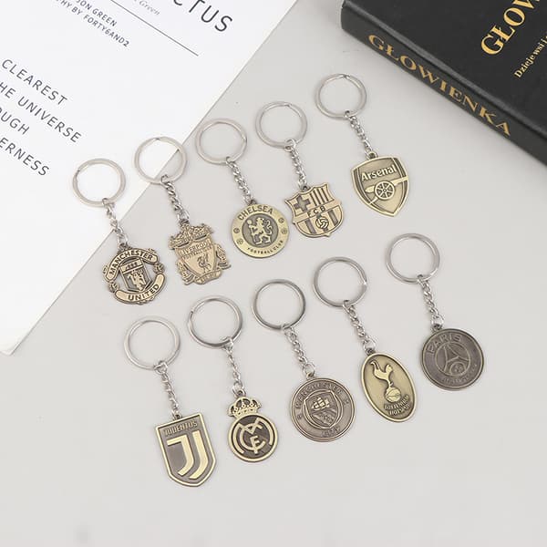 Fotbollsspots Nyckelring Stål Material Mini Smycken Leksaker KeyCha 1#