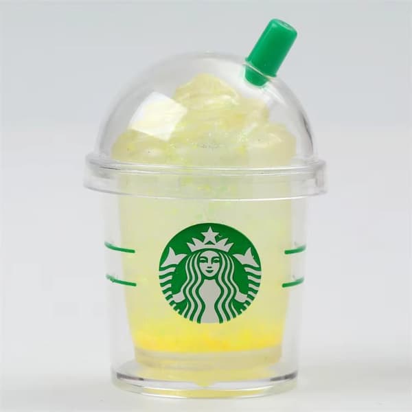 1 stk. iskaffe-kopp fidget-leketøy fargerikt Need Doh-leketøy A9