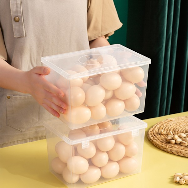 Brödförvaringslåda Brödbehållare Transparent Brödlåda Plast 1PCS