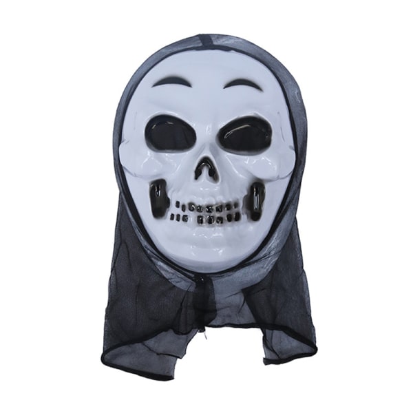 Cosplay Kostymer Skräck Ghost Cosplay Mask för The Face Headwea A