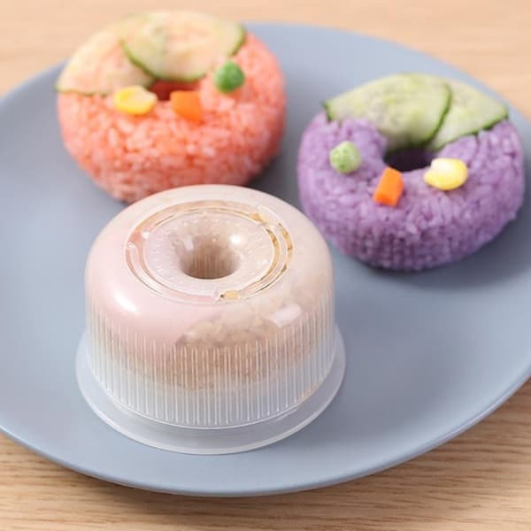 2 STK Creative Sushi Donut Shape Maker Rice Ball Mold Hjem Non-S
