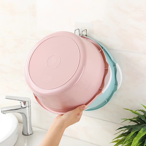 Punch-Free Sticky Bathroom Kitchen Traceless Washbasin Storage A1