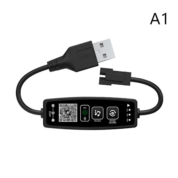 WS2811 WS2812B SP6812 Bluetooth LED Pixel Strip Controller För A1
