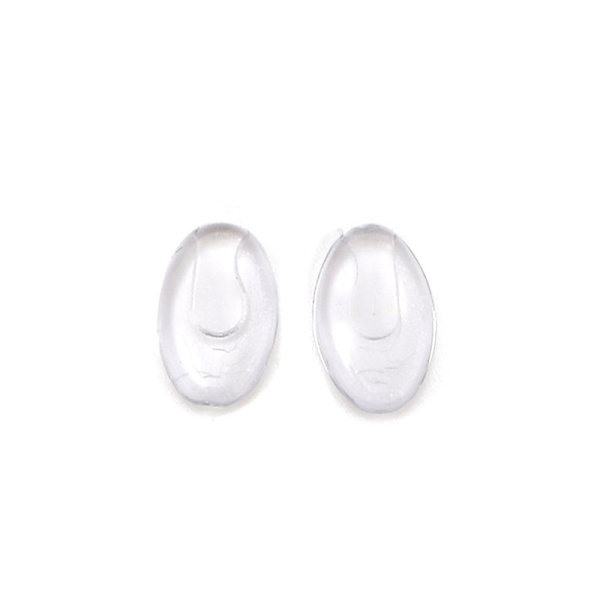 25 par/ set plug-in glasögon näskuddar Transparent PVC Anti S