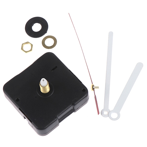DIY Tyst Klassisk Sliver Quartz Klockväggrörelse Mekanism