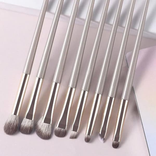 8 STK Øjenmakeup Børstesæt Skygge Blending