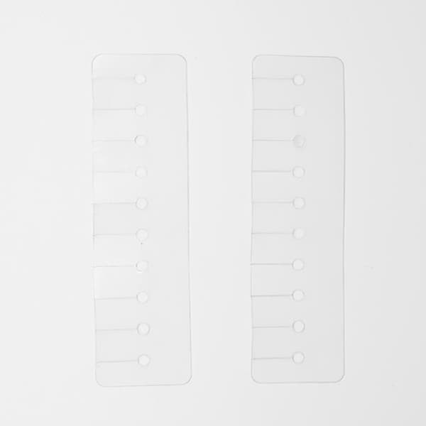 10 kpl Heat Shields Hiustenpidennyslevyt Päänahan liima Protector G