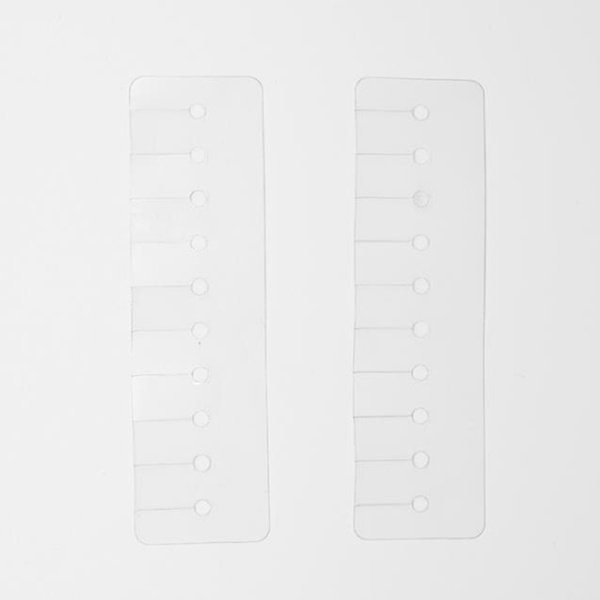 10 st Heat Shields Hårförlängningsskivor Scalp Glue Protector G