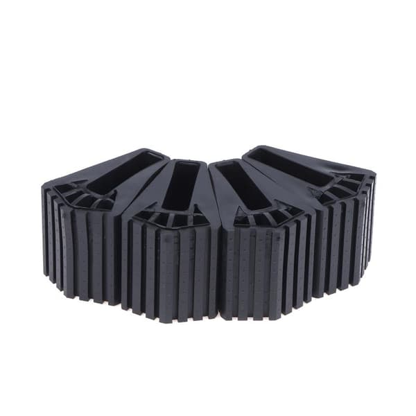 4/8PCS Stege Halkfria Fötter Vindstrappa Ben Skydd Trapets 4PCS