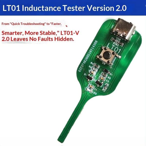Elektromagnetisk Induktion Kapacitans Induktans Tester Hurtig T 1pc
