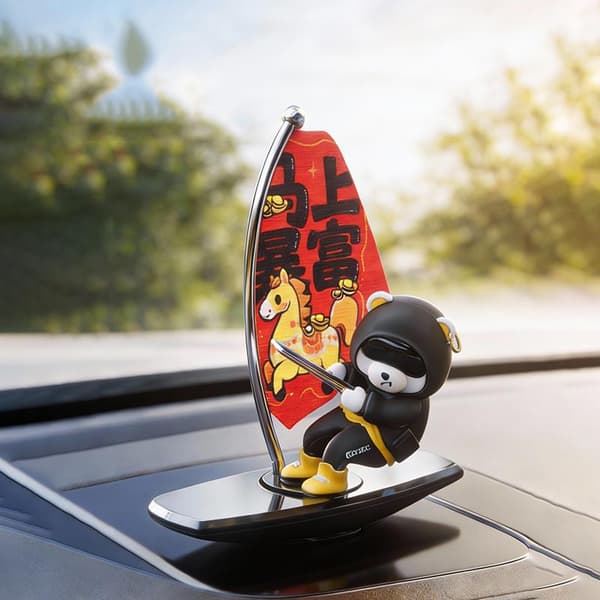 Nye Dashbord Bilpynt Surfebjørn Parkeringsskilt Cr A2