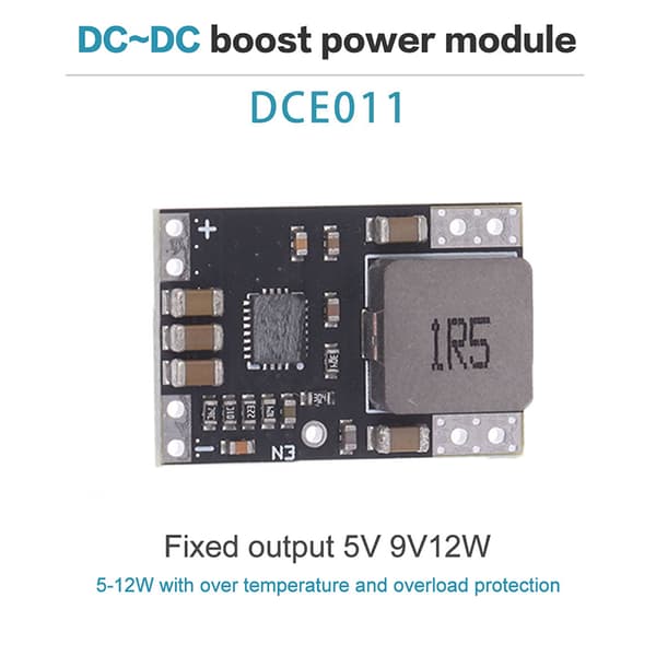 DC-DC Boost Power Modul DC 3-4.2V Til 5V 7V 8V 11V Li Batteri B 6V