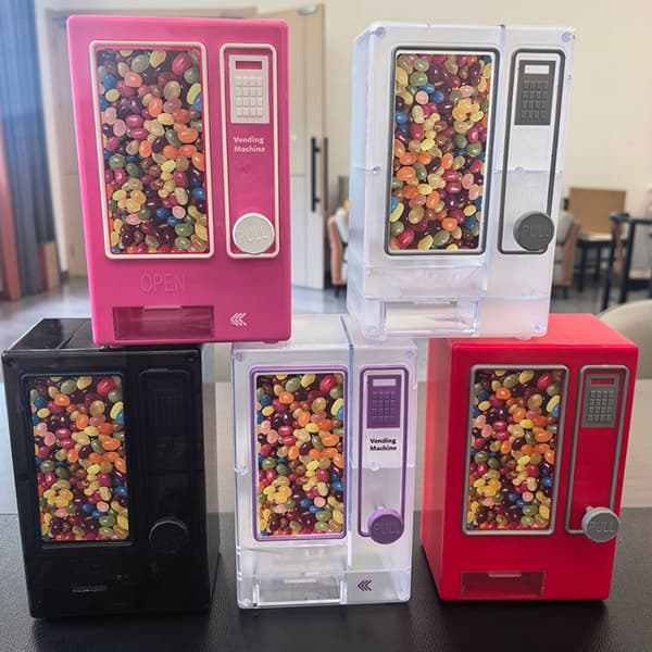 Slikdispenser e Salgsautomat Til Skrivebord Manuel Slikautomat Di A5