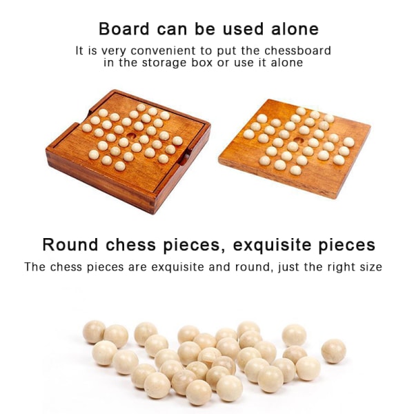 1Set Europe Board Game Single Diamond Move Chess Toy Classical 1pc