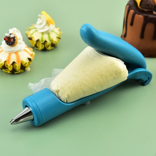 Konditorglasur Pen Kageværktøj Rørdysespidser Fondant Kage Cre Blue