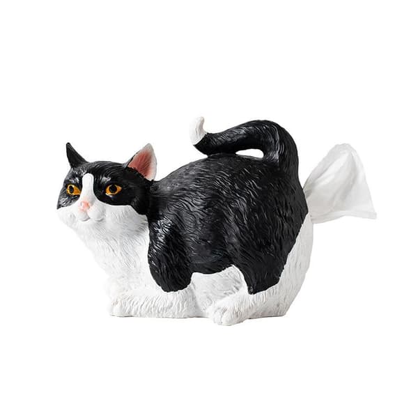 Dekorativ Katte-Servietholder StyleA