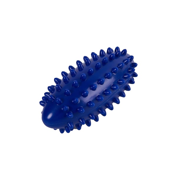 PVC fotmassageboll Spiky Reliever Hedgehog Ball Fascia Relax Blue