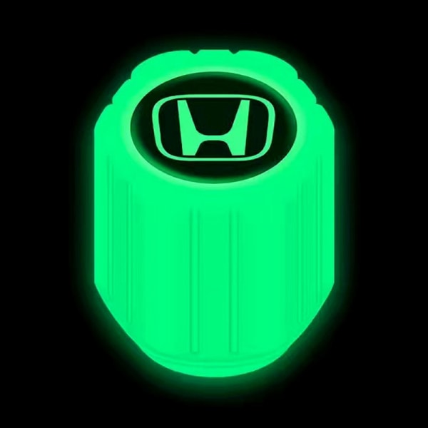 Automotive dæk selvlysende ventilhætter automotive elektrisk motorc green 均码
