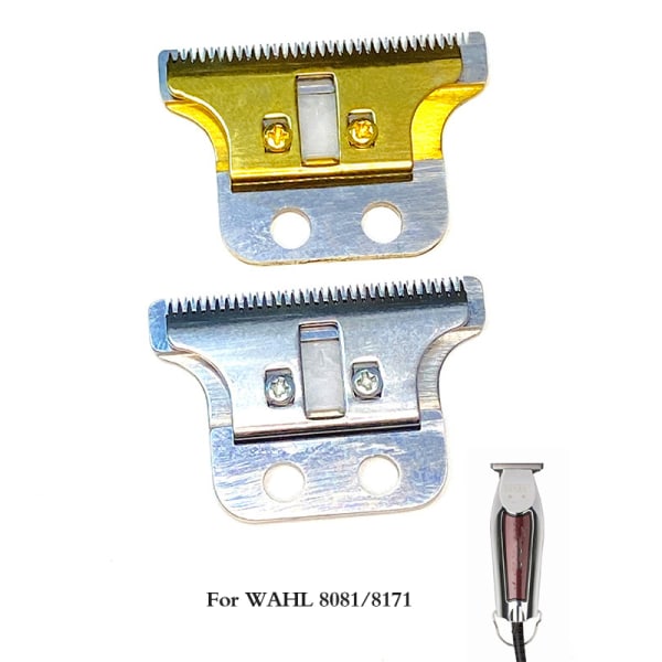 2-hullers dobbelt bred trimmer udskiftningsblad til WAHL8081/8171 Silver