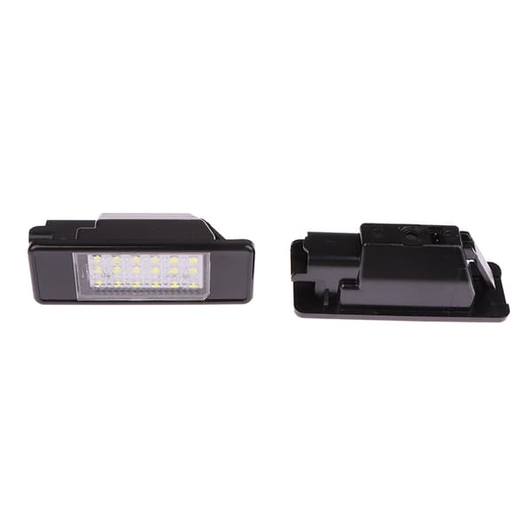 1/2 STK til og dedikeret nummerpladenummer LED-lys 2PCS