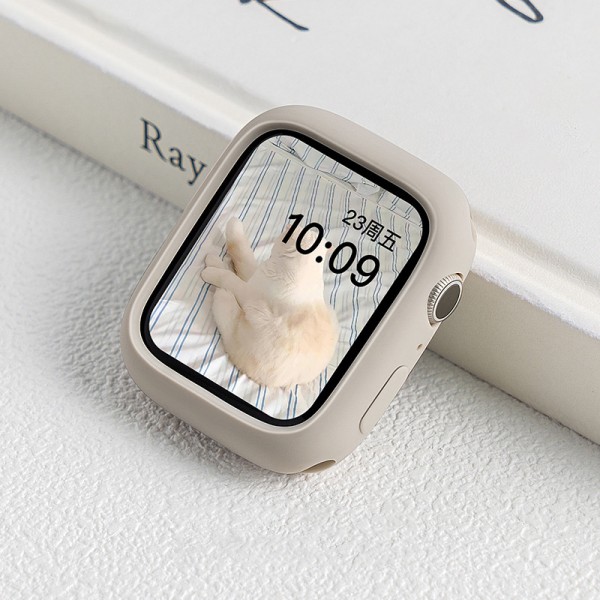 Candy Soft Silikone Cover til Apple Watch Case Protection Shell grey 40mm