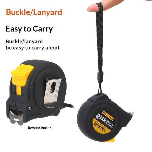 Precise Clear Steel Tape Measure Retractable 3M/5M/7.5M/10M Thi A3