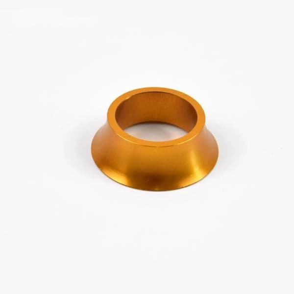 Cykelheadset Konisk Bricka Cykel Aluminiumlegering CNC Headset Kåpa Gold