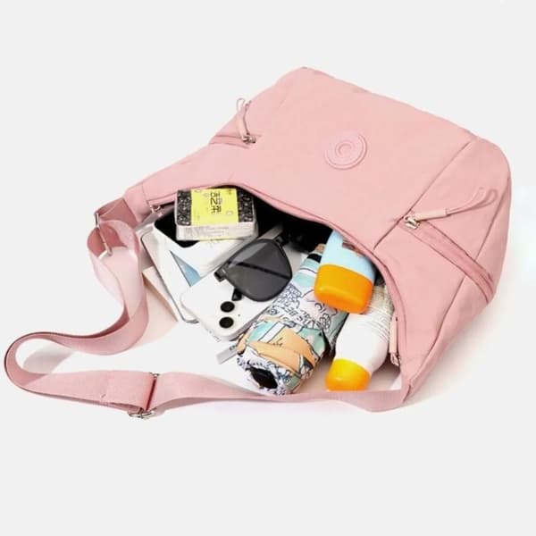 n Dumpling Crossbody Skulderveske For Kvinner | Justerbar Stropp Purple