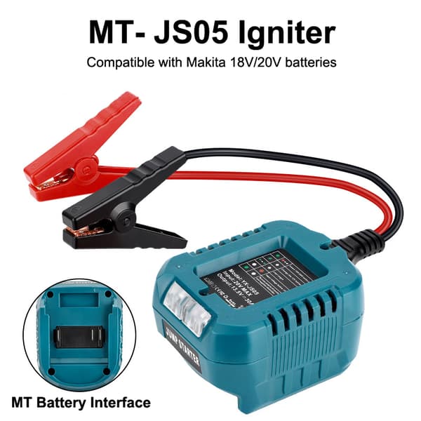 Bilstartadapter for 18-20V BL1830 litiumbatteri A1
